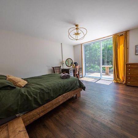 Chalet Deschamps- Spa- Chien Accepte- Nature- Estrie Mansonville Exterior foto