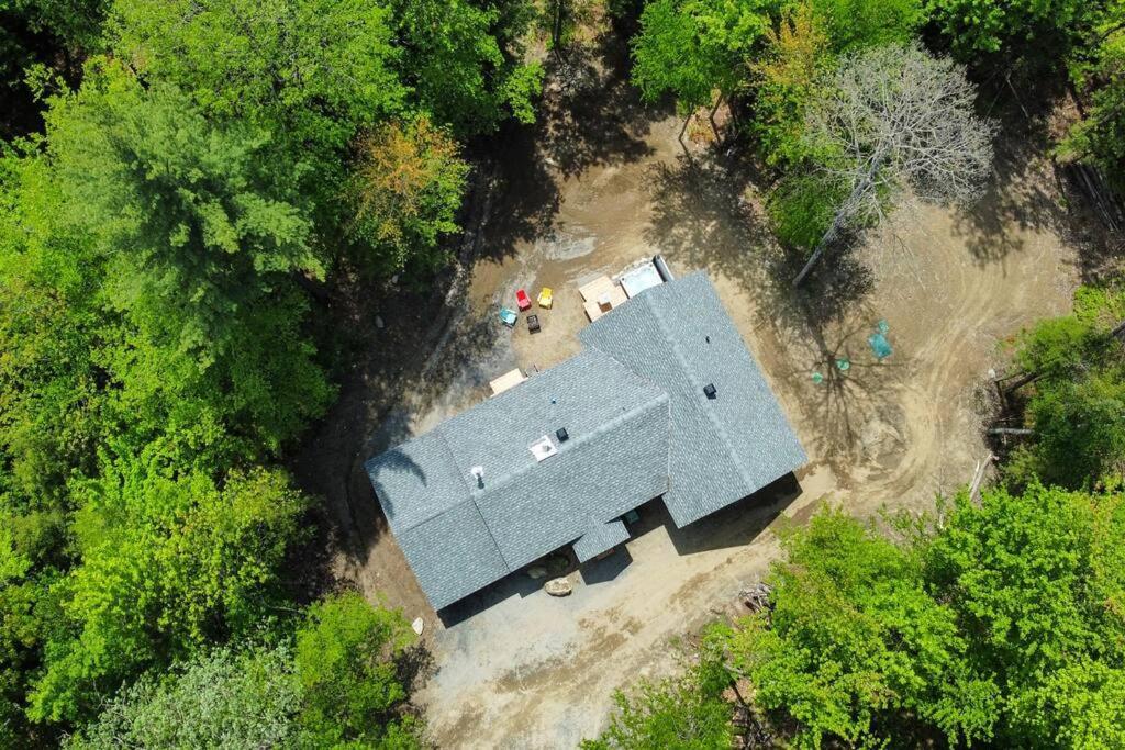 Chalet Deschamps- Spa- Chien Accepte- Nature- Estrie Mansonville Exterior foto