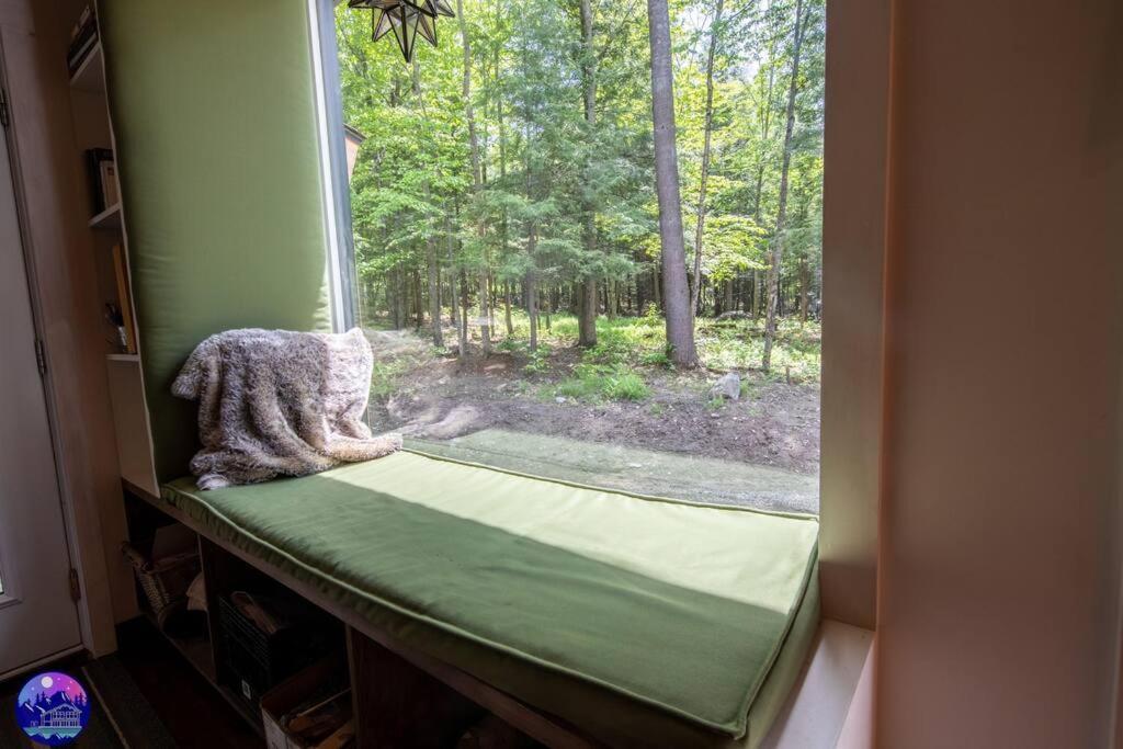 Chalet Deschamps- Spa- Chien Accepte- Nature- Estrie Mansonville Exterior foto
