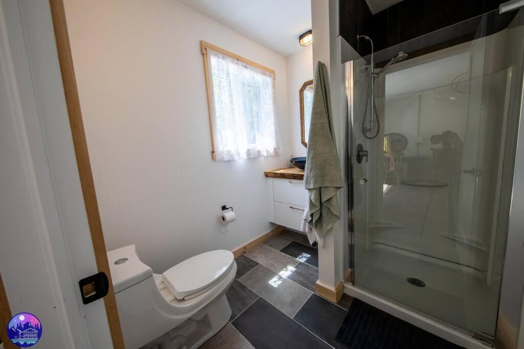Chalet Deschamps- Spa- Chien Accepte- Nature- Estrie Mansonville Exterior foto